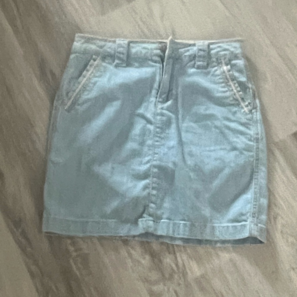 TRISTAN Light Blue Denin Skirt